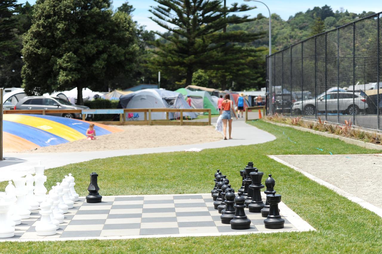 Waikanae Beach Top 10 Holiday Park Gisborne Esterno foto